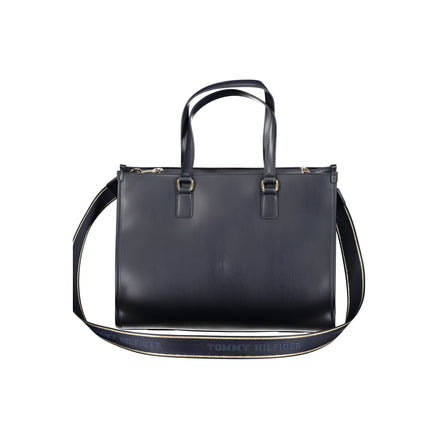Tommy Hilfiger Blue Polyurethane Women's Bag
