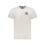 Tommy Hilfiger Gray Cotton Men T-Shirt