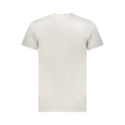 Tommy Hilfiger Gray Cotton Men T-Shirt
