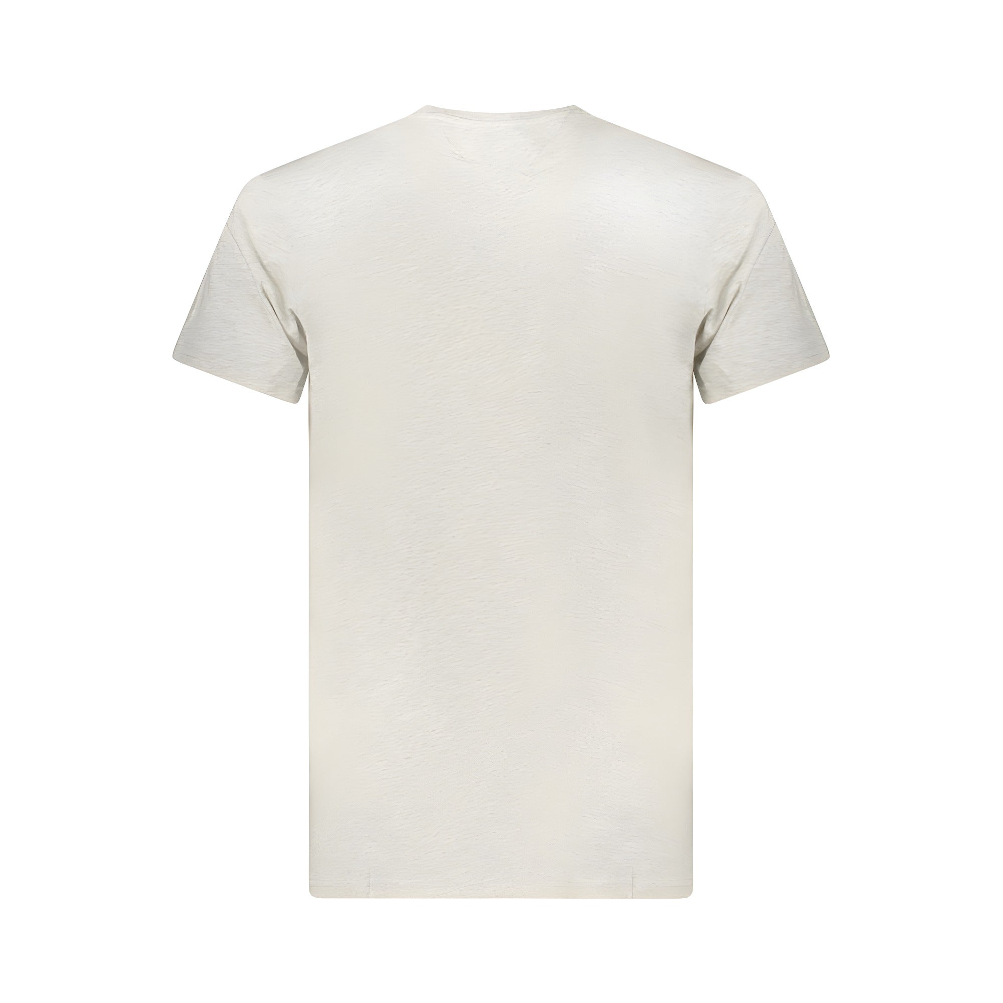 Tommy Hilfiger Gray Cotton Men T-Shirt