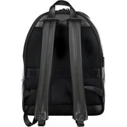 Tommy Hilfiger Black Polyurethane Backpack