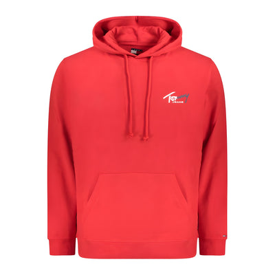 Tommy Hilfiger Red Cotton Sweatshirt
