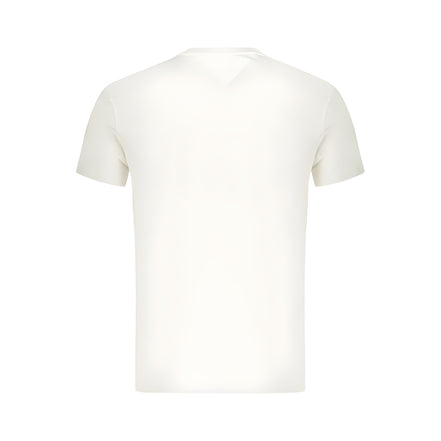 Tommy Hilfiger White Cotton Men's T-Shirt