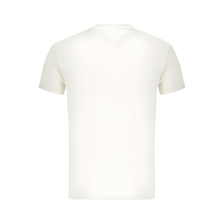 Tommy Hilfiger White Cotton Men's T-Shirt