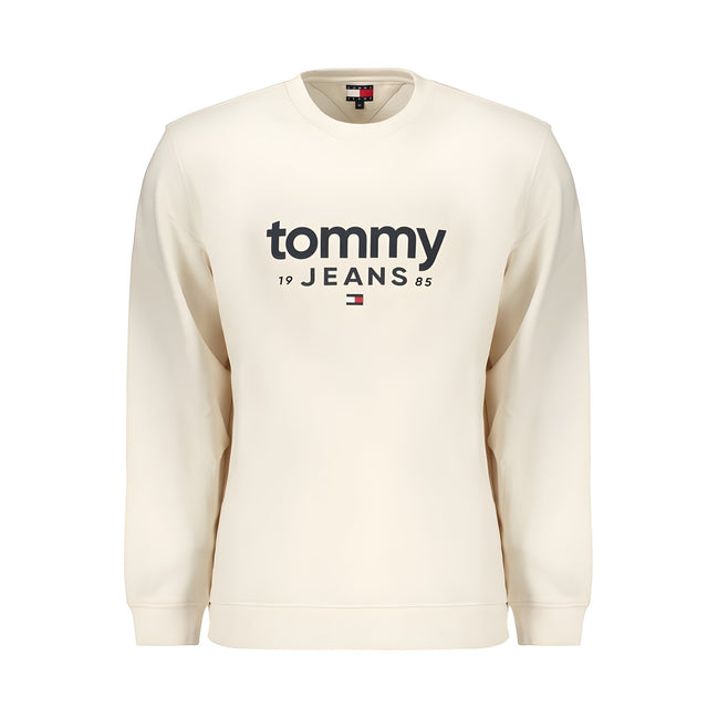 Tommy Hilfiger White Cotton Men's Sweatshirt