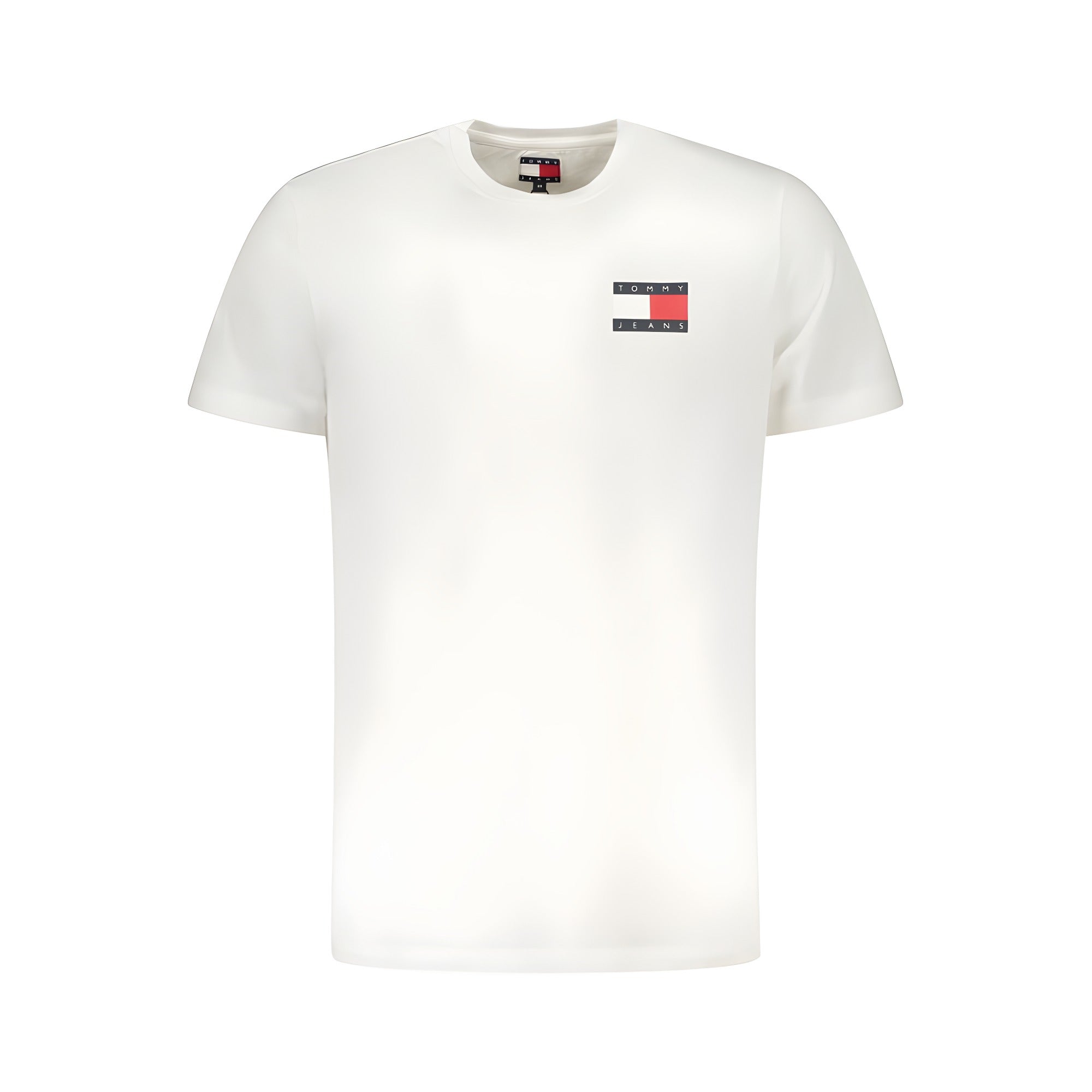Tommy Hilfiger White Cotton Men's T-Shirt