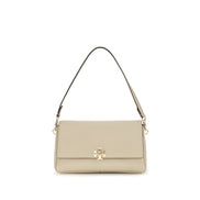 Tory Burch Beige Charlie Small Shoulder Bag