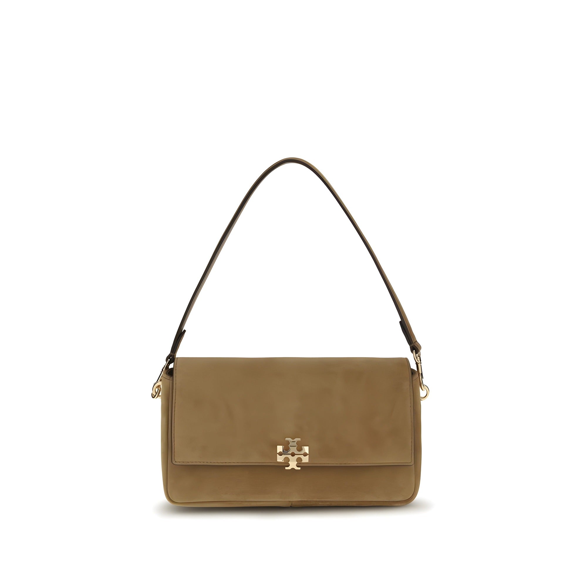 Tory Burch Beige Leather Shoulder Bag