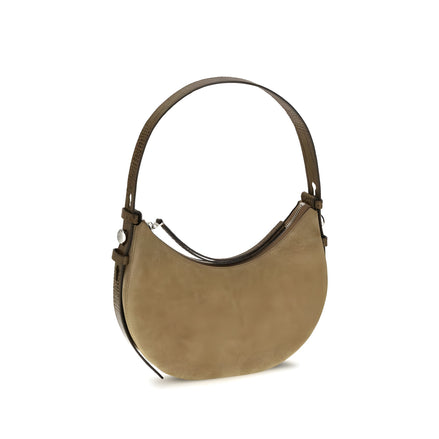 Tory Burch Beige Suede Leather Shoulder Bag