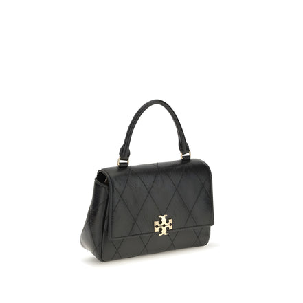 Tory Burch Black Calf Leather Bos Taurus Wallet