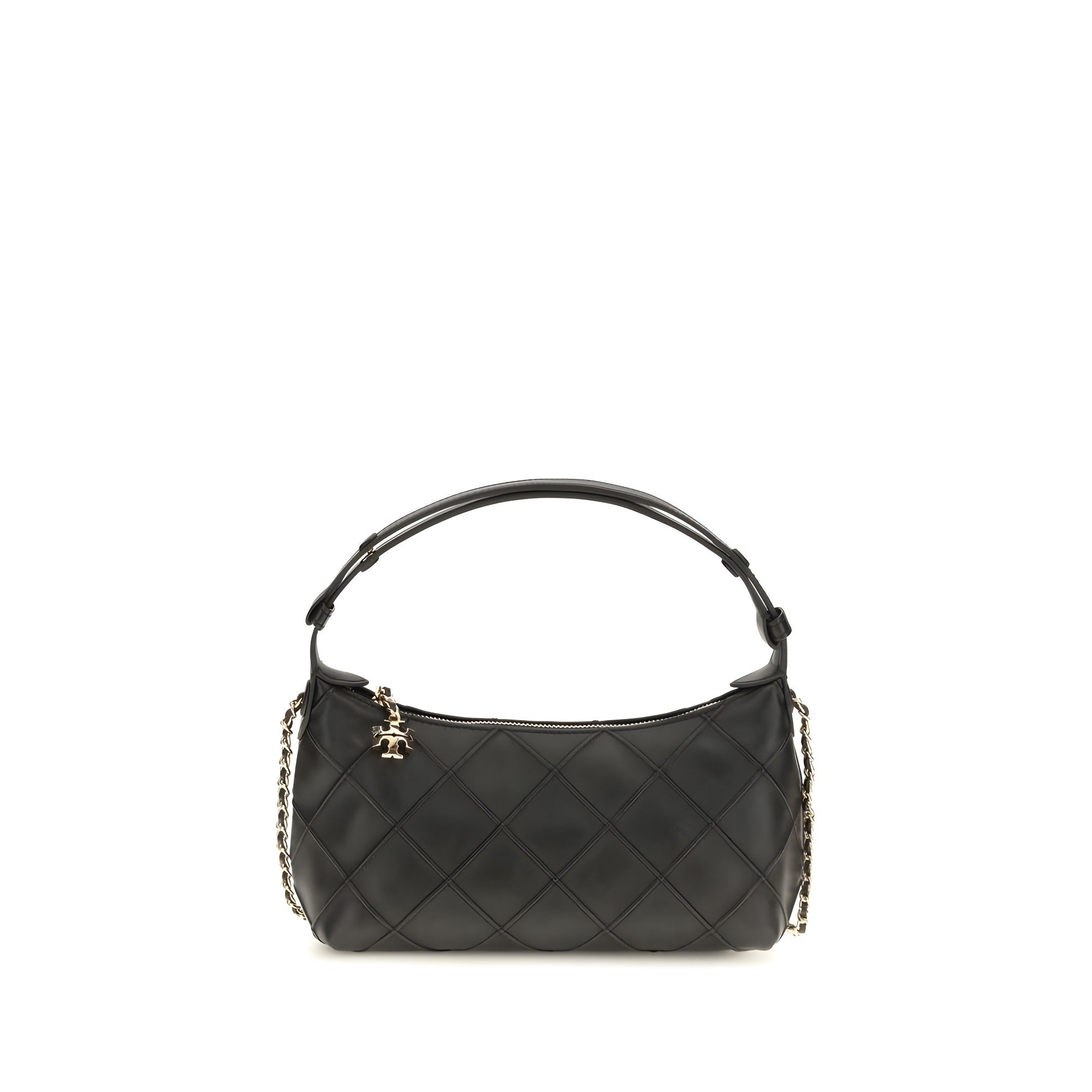 Tory Burch Black Calf Leather Handbag