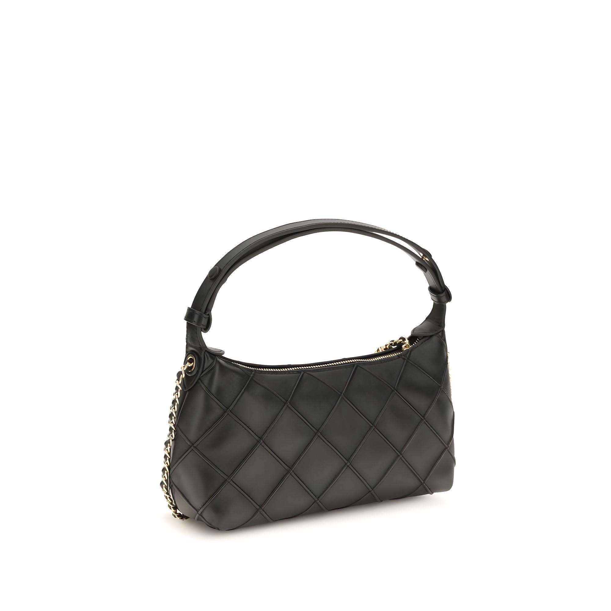 Tory Burch Black Calf Leather Handbag