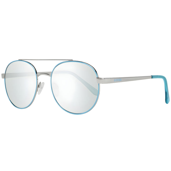 Lunettes de soleil Guess en métal turquoise