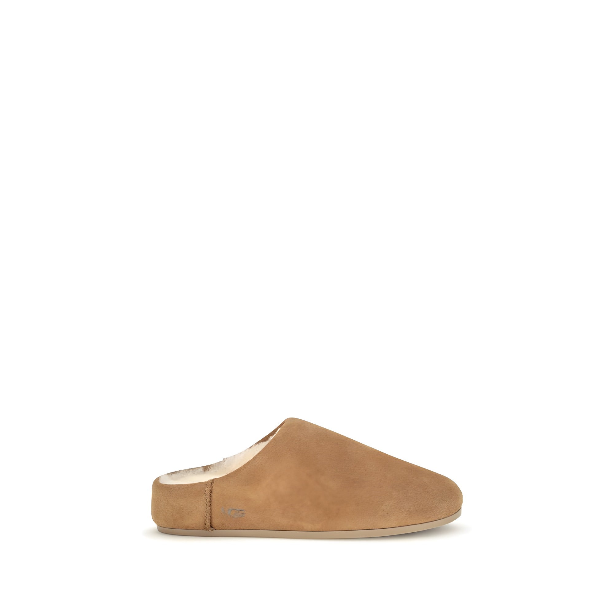 UGG Beige Leather Mules