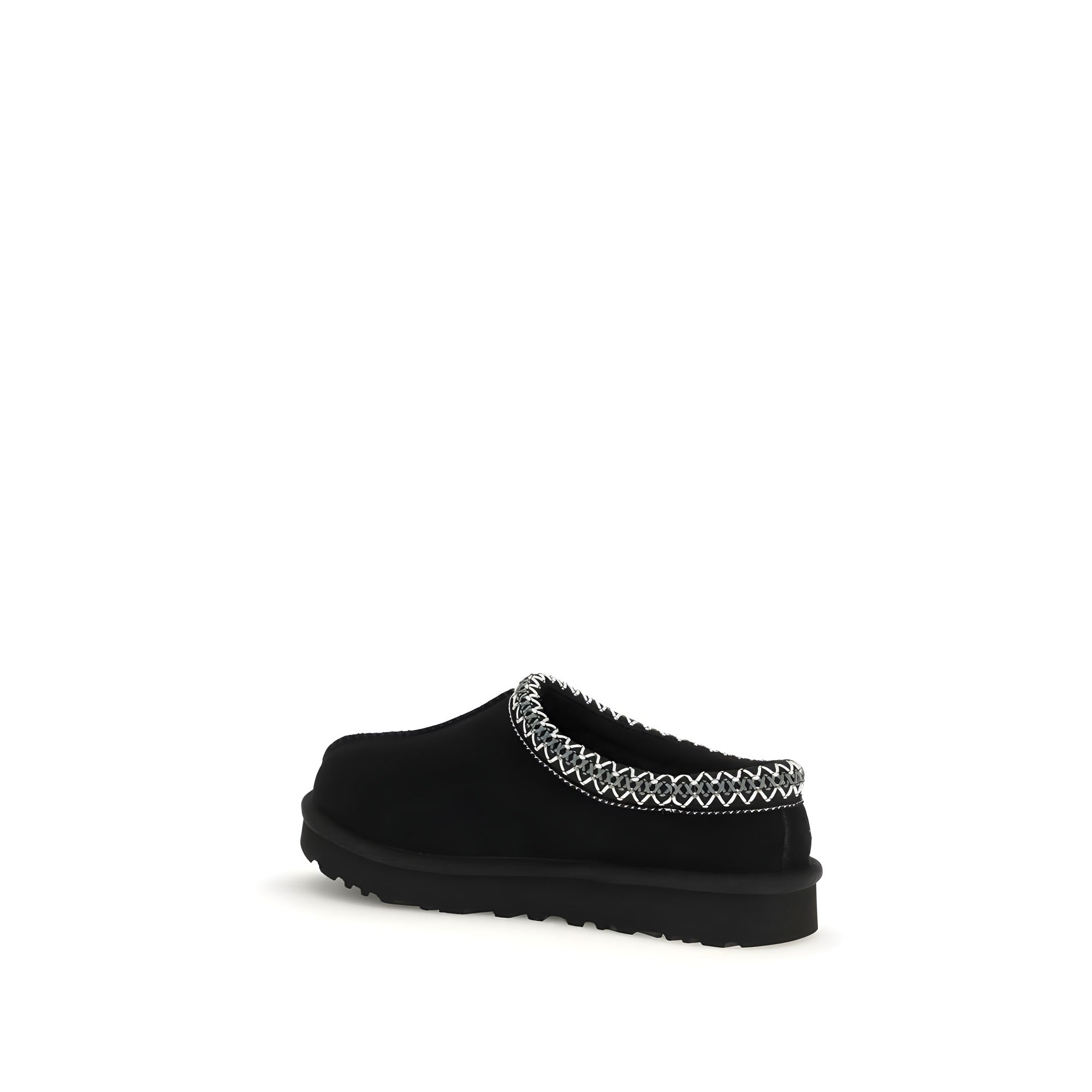 UGG Black Leather Mules
