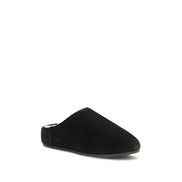 UGG Black Leather Mules