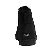UGG Black Suede Leather Ankle Boots