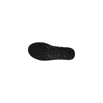 UGG Black Suede Leather Ankle Boots