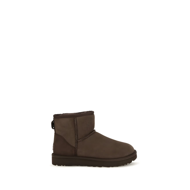 UGG Brown Sheepskin Ankle Boots