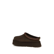 UGG Brown Suede Leather Mules