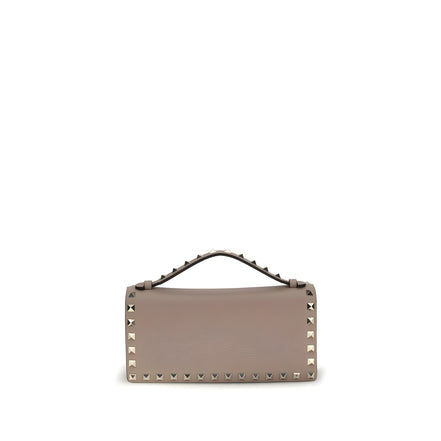 Valentino Garavani Beige Calf Leather Wallet