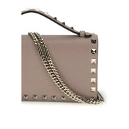 Valentino Garavani Beige Calf Leather Wallet