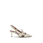 Valentino Garavani Beige High Heel Pumps