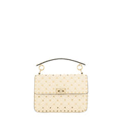 Valentino Garavani Beige Lambskin Handbag