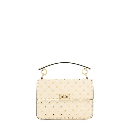 Valentino Garavani Beige Lambskin Handbag