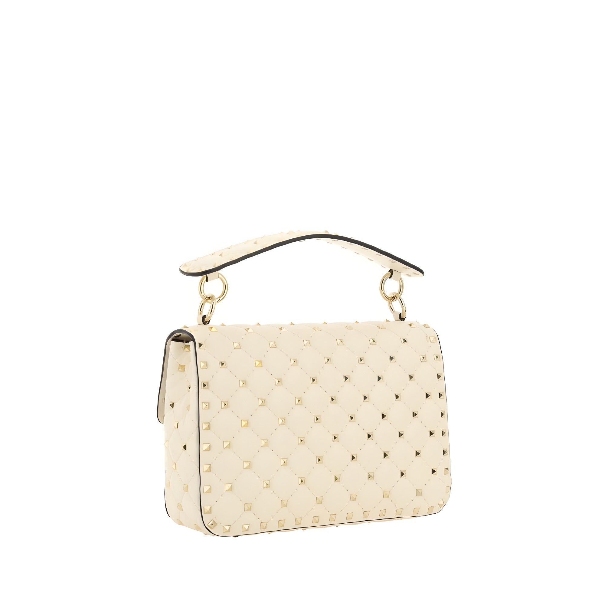 Valentino Garavani Beige Lambskin Handbag