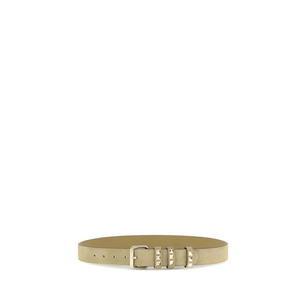 Valentino Garavani Beige Suede Belt