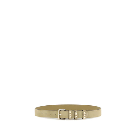 Valentino Garavani Beige Suede Belt