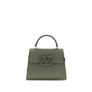 Valentino Garavani Bicolor Calf Leather Clutch Bag