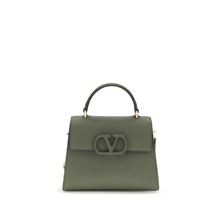 Valentino Garavani Bicolor Calf Leather Clutch Bag