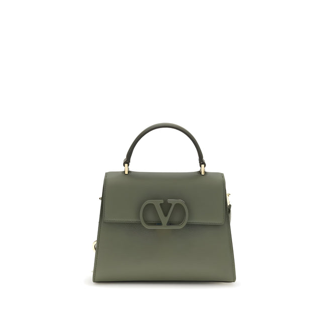 Valentino Garavani Bicolor Calf Leather Clutch Bag
