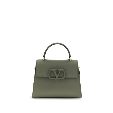 Valentino Garavani Bicolor Calf Leather Clutch Bag