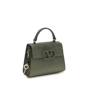 Valentino Garavani Bicolor Calf Leather Clutch Bag