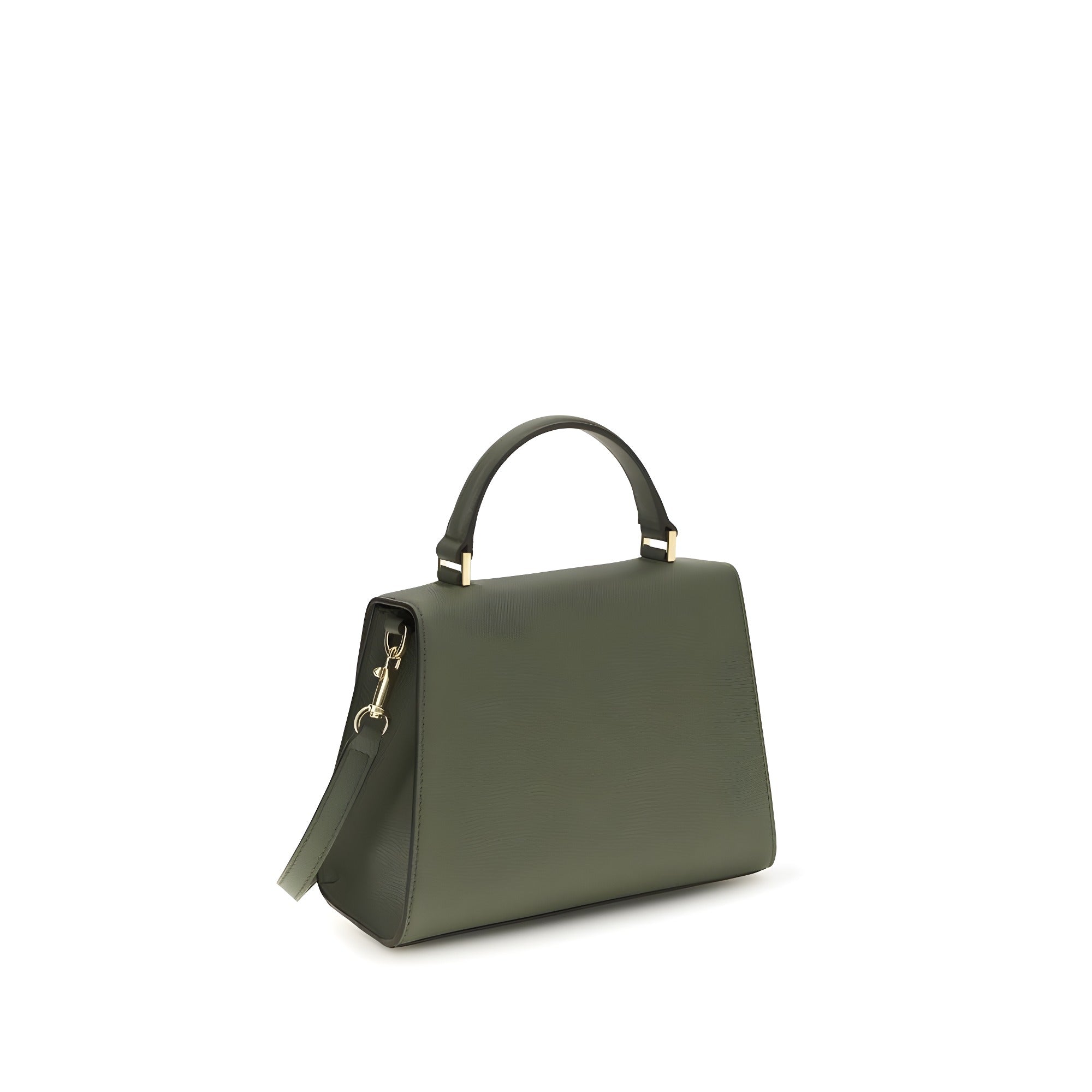 Valentino Garavani Bicolor Calf Leather Clutch Bag