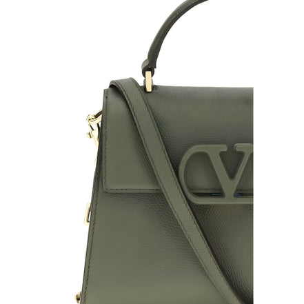 Valentino Garavani Bicolor Calf Leather Clutch Bag