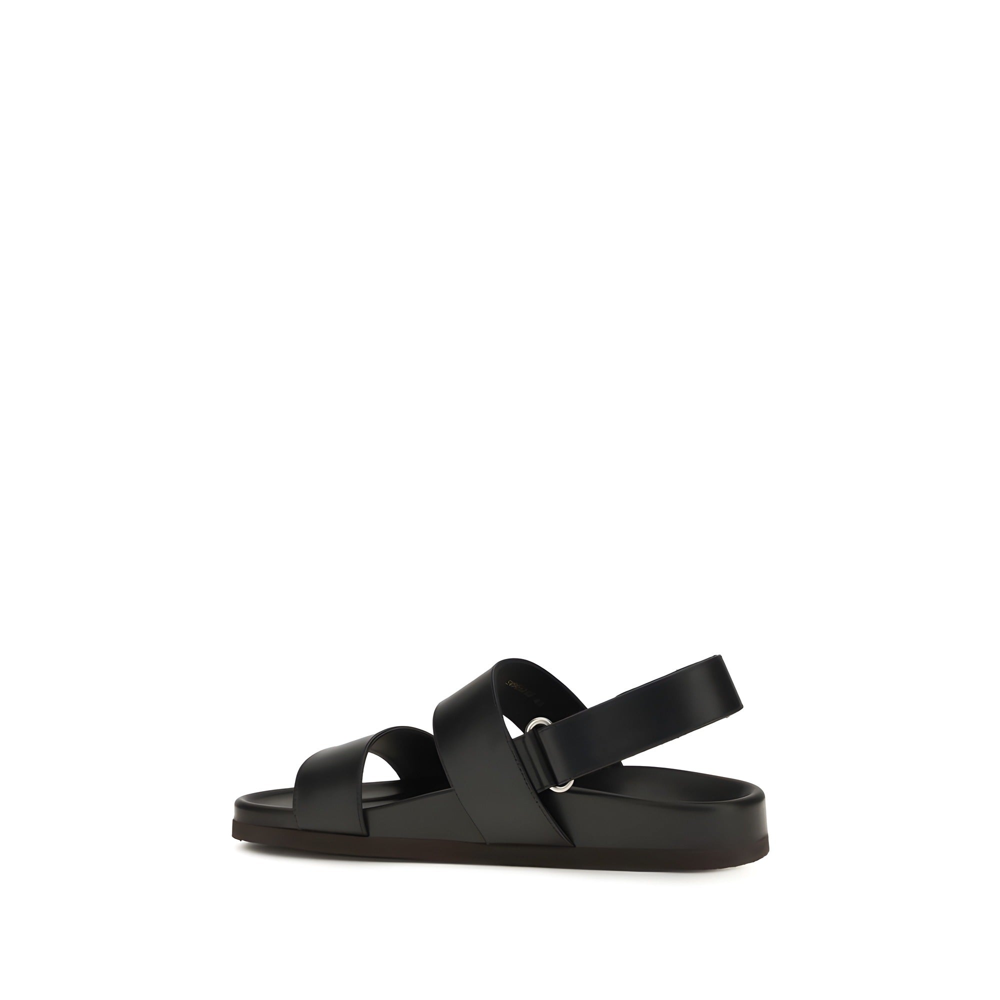 Valentino Garavani Black Flat Sandals