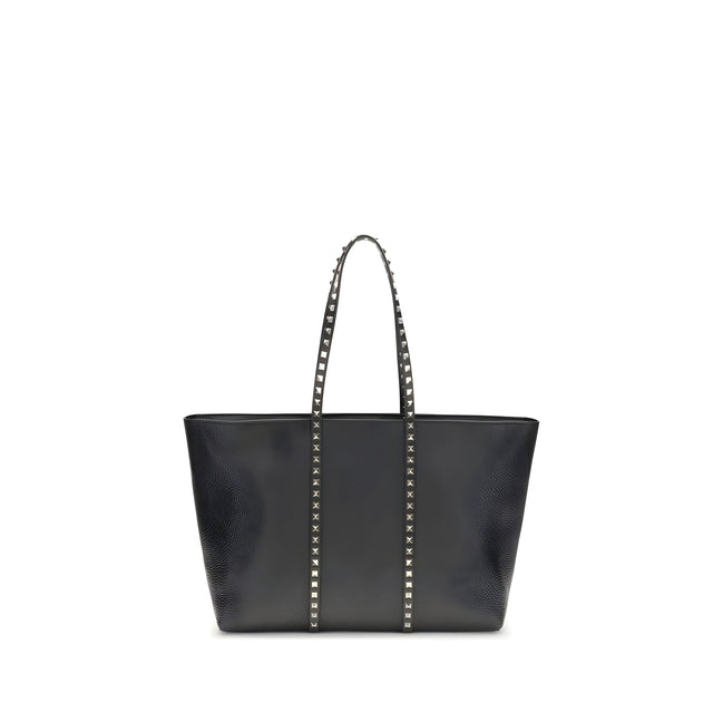 Sac bandoulière Valentino Garavani en cuir de veau noir