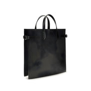 Valentino Garavani Black Calf Leather Shoulder Bag