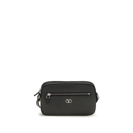 Valentino Garavani Black Calf Leather Wallet