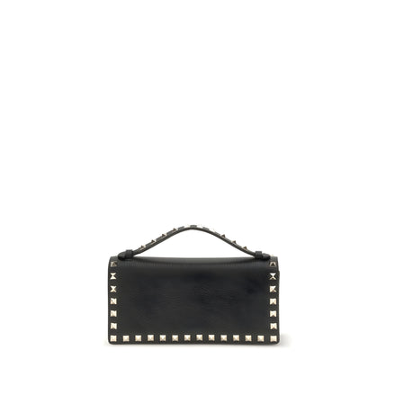 Valentino Garavani Black Calf Leather Wallet