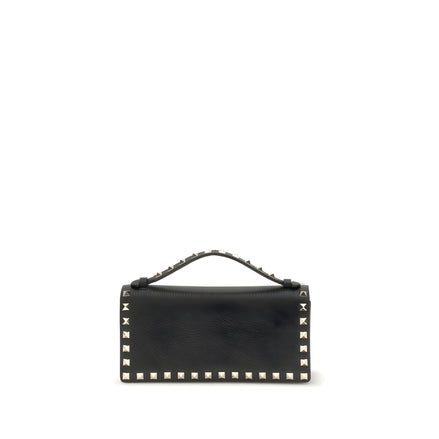 Valentino Garavani Black Calf Leather Wallet