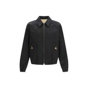 Valentino Garavani Black Cotton Bomber