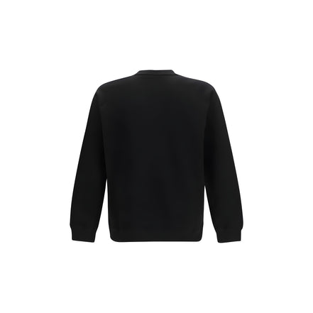 Valentino Garavani Black Cotton Sweatshirt