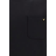 Valentino Garavani Black Cotton Sweatshirt