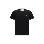 Valentino Garavani Black Cotton T-Shirt