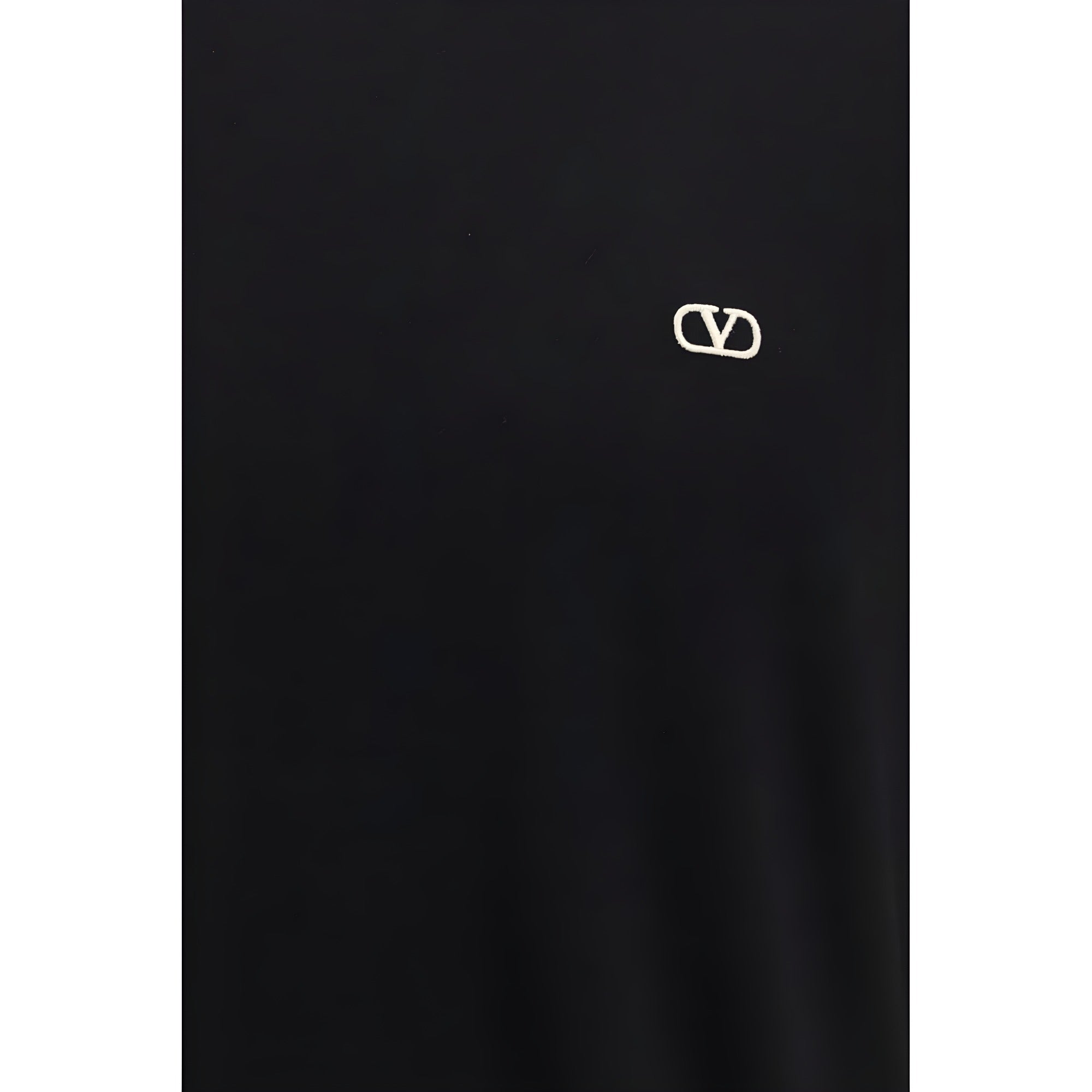 Valentino Garavani Black Cotton T-Shirt